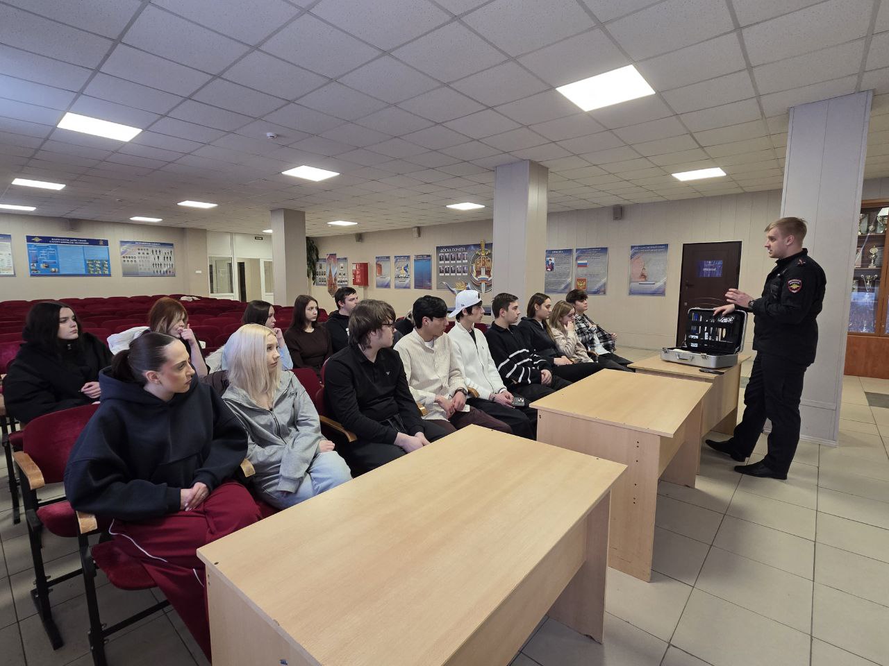 Погружение в профессию: студенты филиала посетили Управление МВД г.Королёв