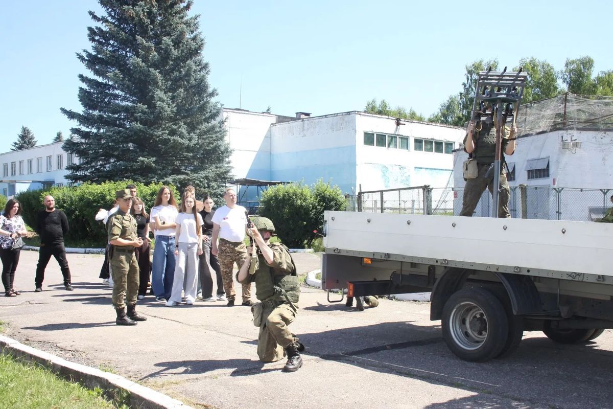 Плановые учебные сборы студентов СПО на базе войсковой части 