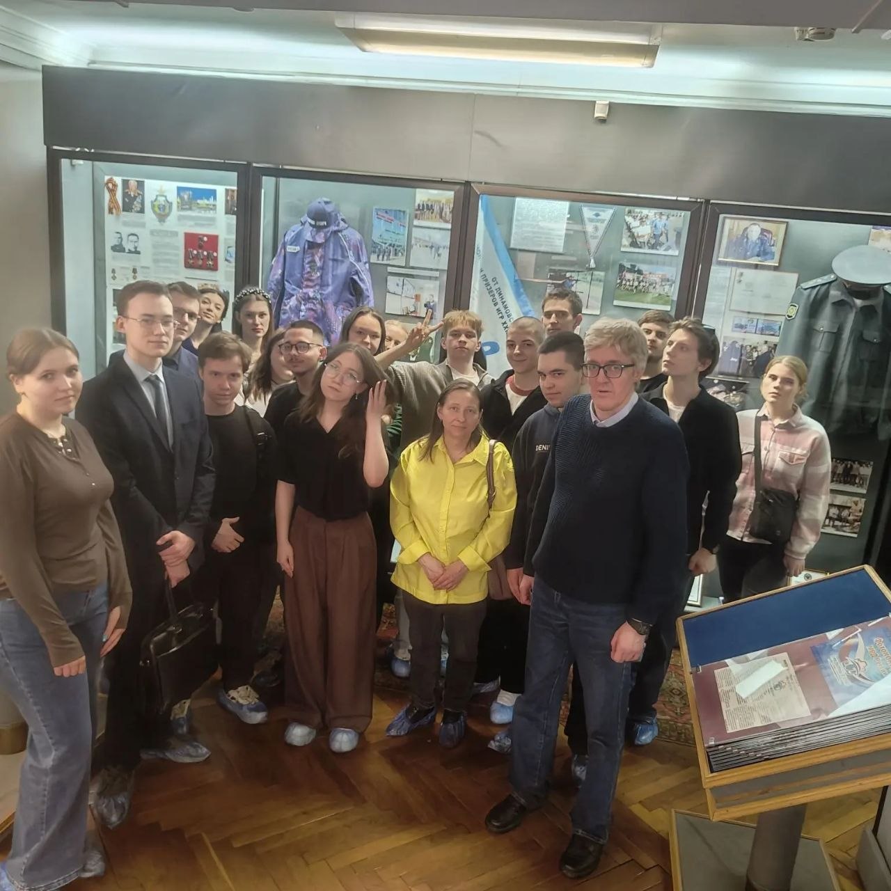 В музее МВД: студенты углубили знания о системе федеральных органов исполнительной власти